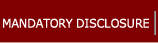 Mandatory Disclosure, AICSM Help